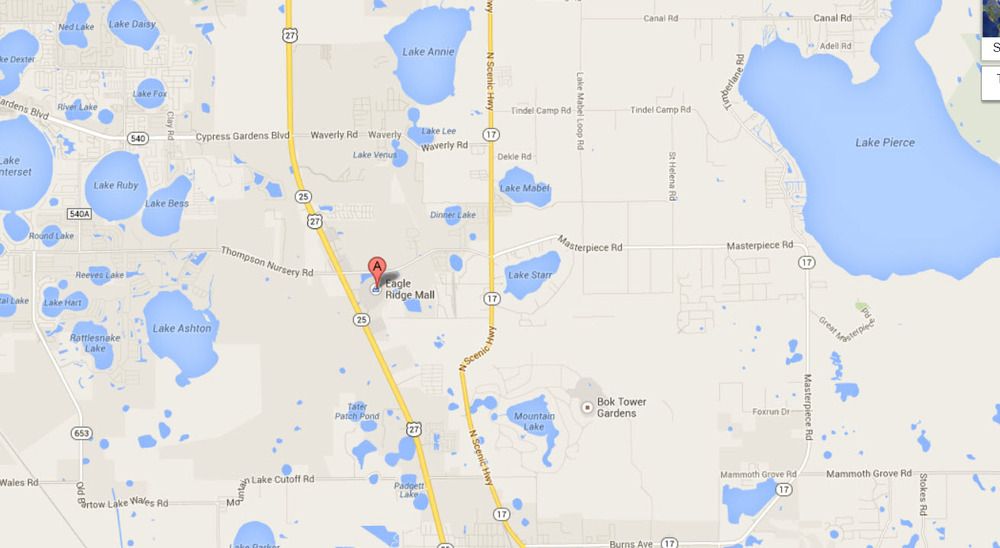 Eagle Ridge Mall Out Parcel: 15898 Hwy 27, Lake Wales, FL 33859